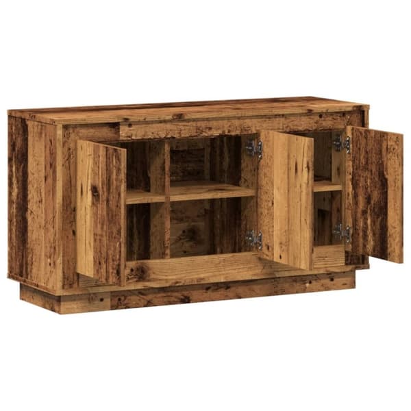 vidaXL Skjenk gammelt tre 102x35x55 cm konstruert tre