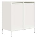 Pikkukuva 8 / 11: vidaXL Senkki Valkoinen 68x39x73,5 cm Kylmävalssattu teräs