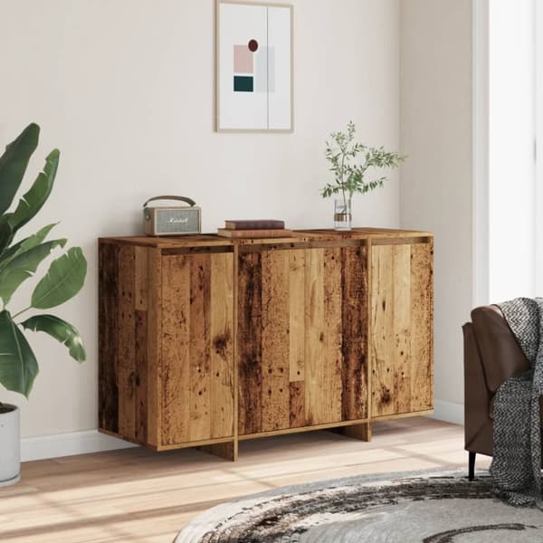 vidaXL Senkki vanhaa puuta 120x41x75 cm suunniteltu puu