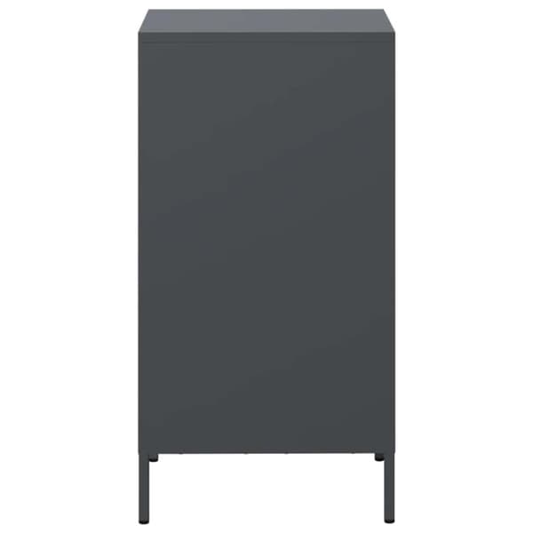 vidaXL Skänk antracit 35x39x73,5 cm kallvalsat stål