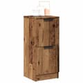 Pikkukuva 2 / 11: vidaXL Senkit 2 kpl vanhaa puuta 30x30x70 cm tekninen puu