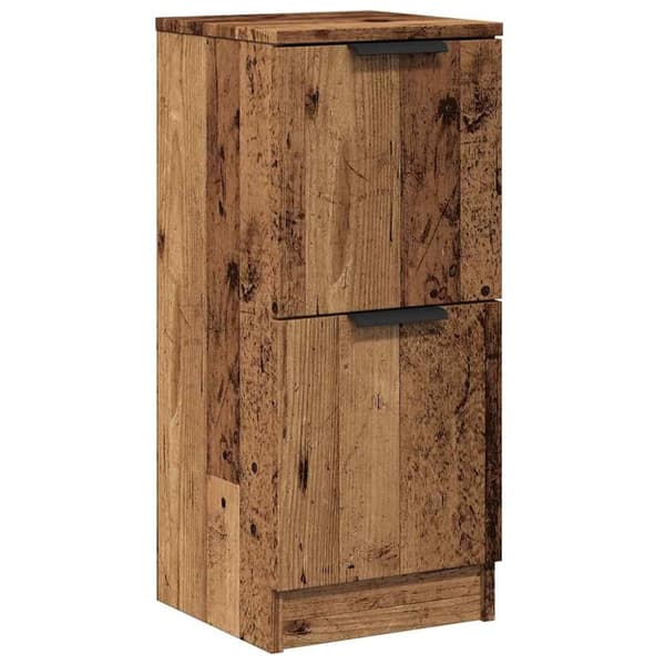 vidaXL skænk 30x30x70 cm konstrueret træ antikt træ