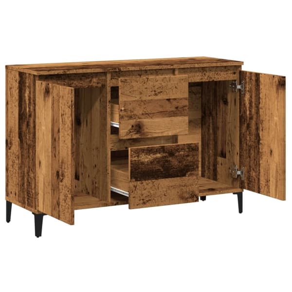 vidaXL Senkki vanha puu 102x35x70 cm tekninen puu