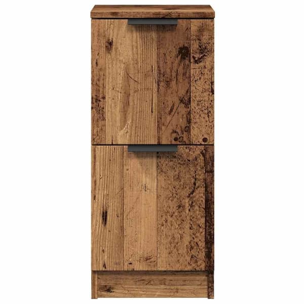 vidaXL Skjenker 2 stk gammelt tre 30x30x70 cm konstruert tre
