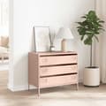 Miniatyrbilde 4 av 11: vidaXL Skjenk rosa 68x39x58,5 cm kaldvalset stål