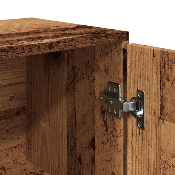 vidaXL Skjenk gammelt tre 88x30x64 cm konstruert tre