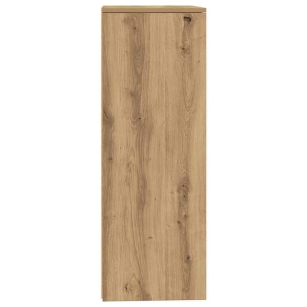 vidaXL Skjenk med 6 skuffer artisan eik 50x34x96 cm konstruert tre