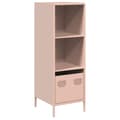 Miniatyrbilde 3 av 11: vidaXL Highboard rosa 35x39x103,5 cm stål