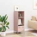 Miniatyrbilde 4 av 11: vidaXL Highboard rosa 35x39x103,5 cm stål