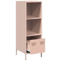 Miniatyrbilde 5 av 11: vidaXL Highboard rosa 35x39x103,5 cm stål