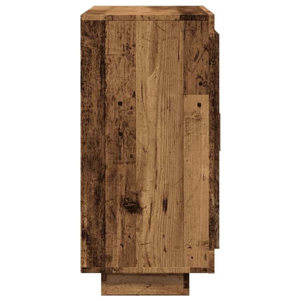 vidaXL Skjenk gammelt tre 92x35x75 cm konstruert tre