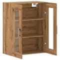 Miniatyrbilde 6 av 11: vidaXL Skjenk artisan eik 69,5x34x90 cm konstruert tre