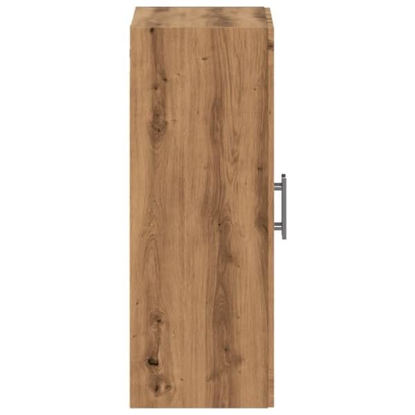 vidaXL Skjenk artisan eik 69,5x34x90 cm konstruert tre