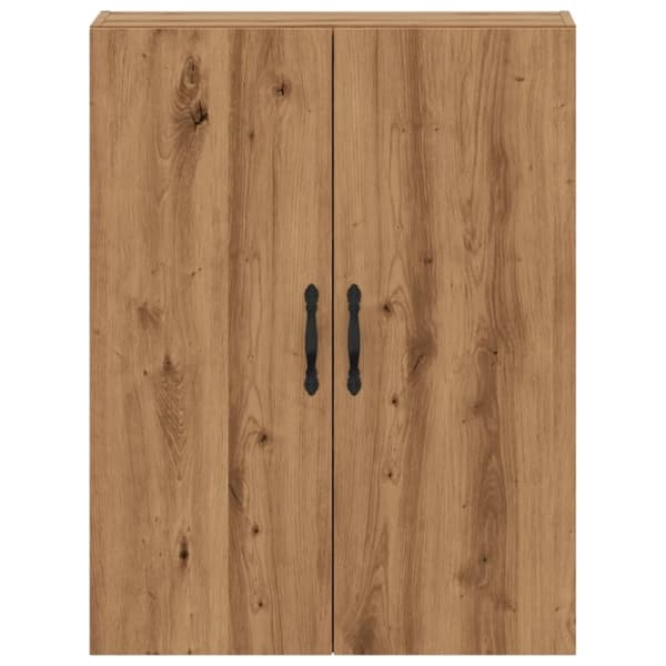 vidaXL Väggskåp artisan ek 69,5x34x90 cm konstruerat trä