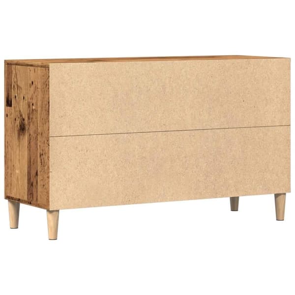 vidaXL Skänk gammalt trä 100x36x60 cm konstruerat trä