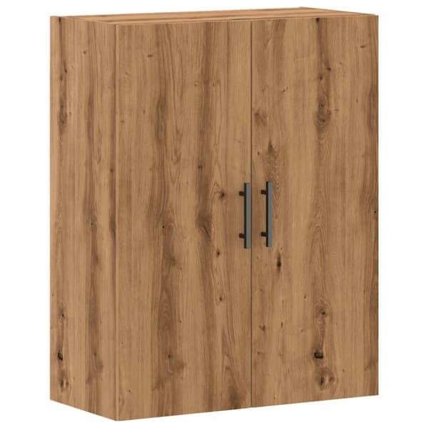 vidaXL Veggskap artisan eik 69,5x34x90 cm