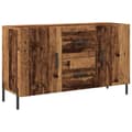 Miniatyrbillede 3 af 11: vidaXL skænk 100x36x60 cm konstrueret træ gammelt træ-look