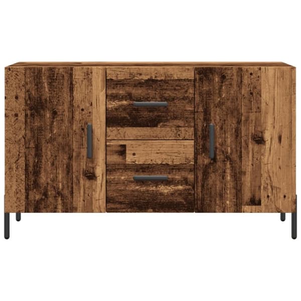 vidaXL skænk 100x36x60 cm konstrueret træ gammelt træ-look