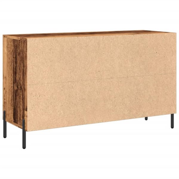 vidaXL skænk 100x36x60 cm konstrueret træ gammelt træ-look
