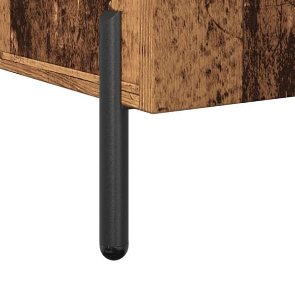 vidaXL skænk 100x36x60 cm konstrueret træ gammelt træ-look