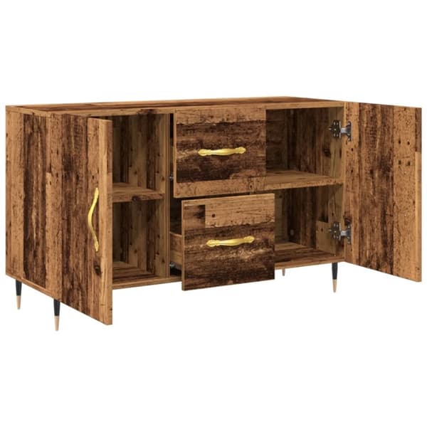 vidaXL Senkki vanha puu 100x36x60 cm tekninen puu