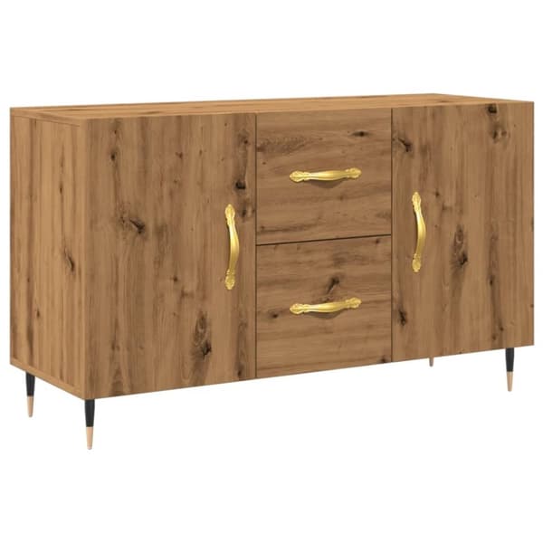 vidaXL Senkki käsityöläinen tammi 100x36x60 cm tekninen puu