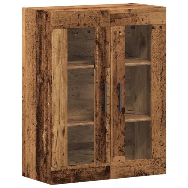 vidaXL skænk 69,5x34x90 cm konstrueret træ antikt trælook