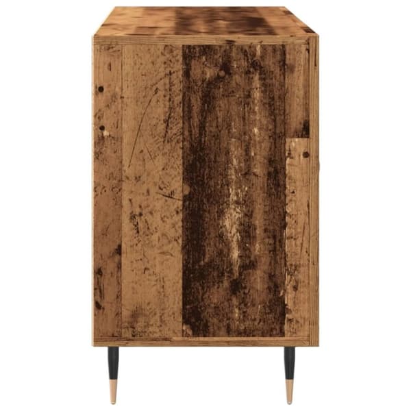 vidaXL Skjenk gammelt tre 100x36x60 cm konstruert tre