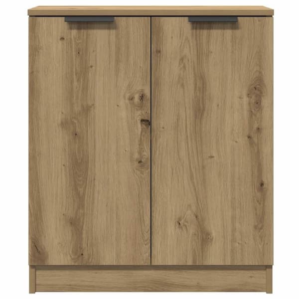 vidaXL Skänkar 3 delar ek 60x30x70 cm konstruerat trä