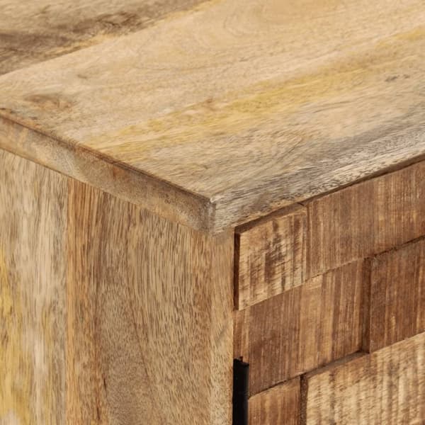 vidaXL Senkki 110x30x73 cm täysi mangopuu
