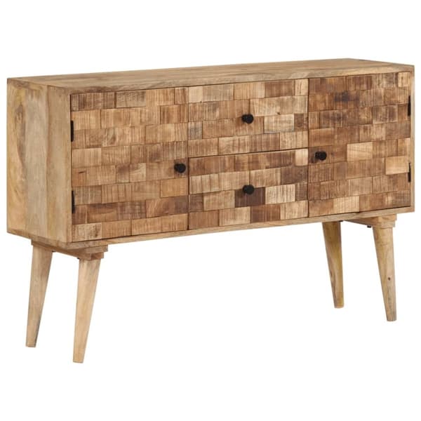 vidaXL skænk 110x30x70 cm massivt mangotræ