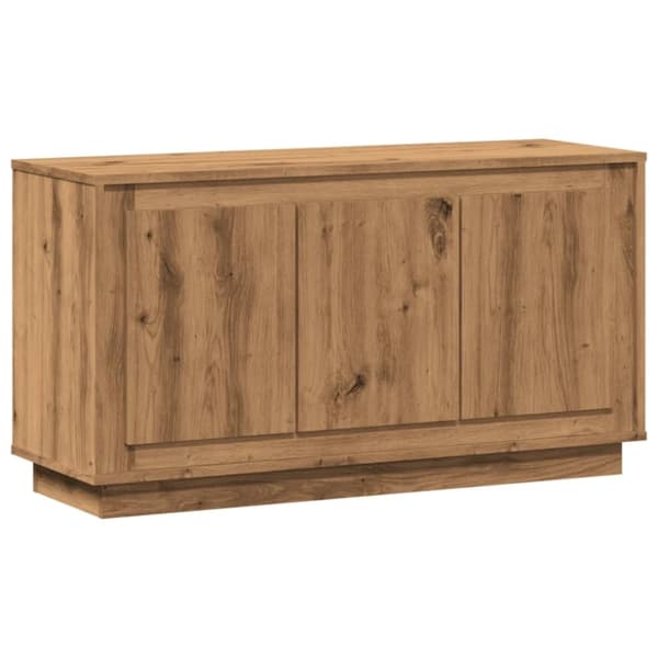 vidaXL skænk 102x35x55 cm konstrueret træ kunsteg