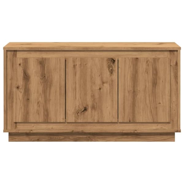 vidaXL skænk 102x35x55 cm konstrueret træ kunsteg