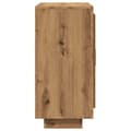 Miniatyrbillede 6 af 11: vidaXL skænk 92x35x75 cm konstrueret træ artisan eg