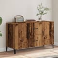 Miniatyrbillede 5 af 11: vidaXL skænk 100x36x60 cm konstrueret træ gammelt træ-look
