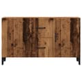 Miniatyrbillede 6 af 11: vidaXL skænk 100x36x60 cm konstrueret træ gammelt træ-look