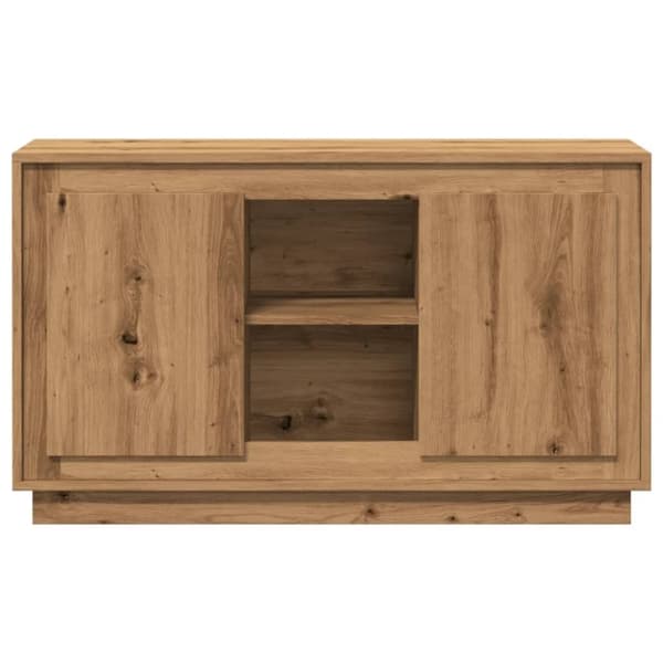 vidaXL Senkki käsityöläinen tammi 102x35x60 cm tekninen puu