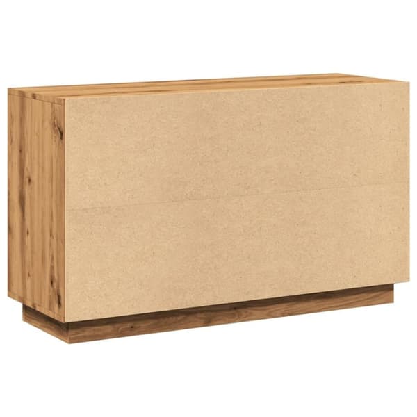 vidaXL Senkki käsityöläinen tammi 102x35x60 cm tekninen puu