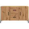 Miniatyrbilde 5 av 11: vidaXL Skjenk artisan eik 100x36x60 cm konstruert tre