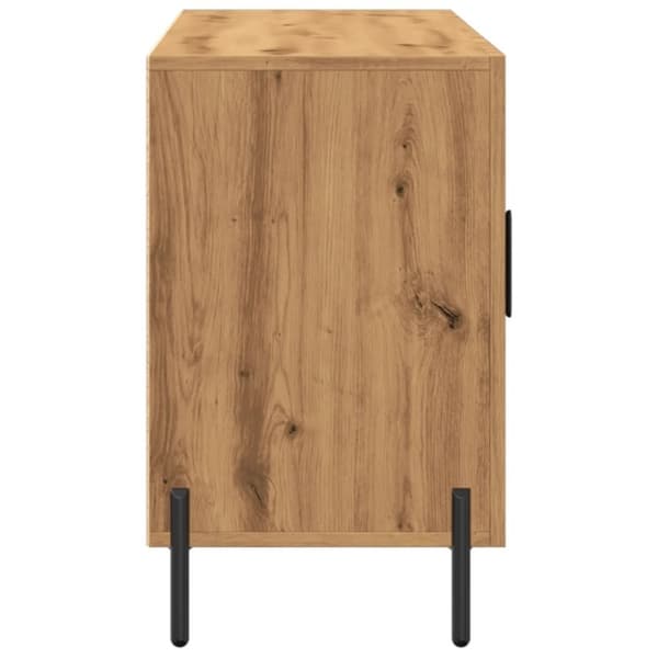 vidaXL Skjenk artisan eik 100x36x60 cm konstruert tre