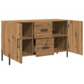 Miniatyrbilde 8 av 11: vidaXL Skjenk artisan eik 100x36x60 cm konstruert tre
