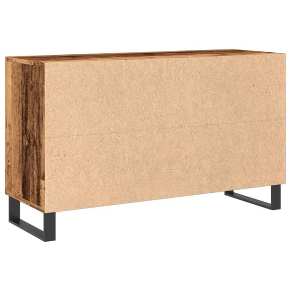 vidaXL Skjenk gammelt tre 100x36x60 cm konstruert tre