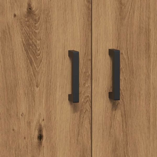 vidaXL Skjenk artisan eik 69,5x34x90 cm konstruert tre