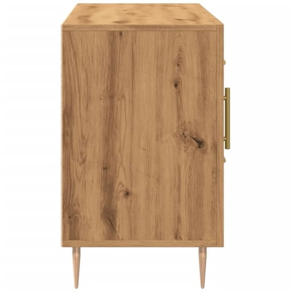 vidaXL Skjenk artisan eik 100x36x60 cm konstruert tre