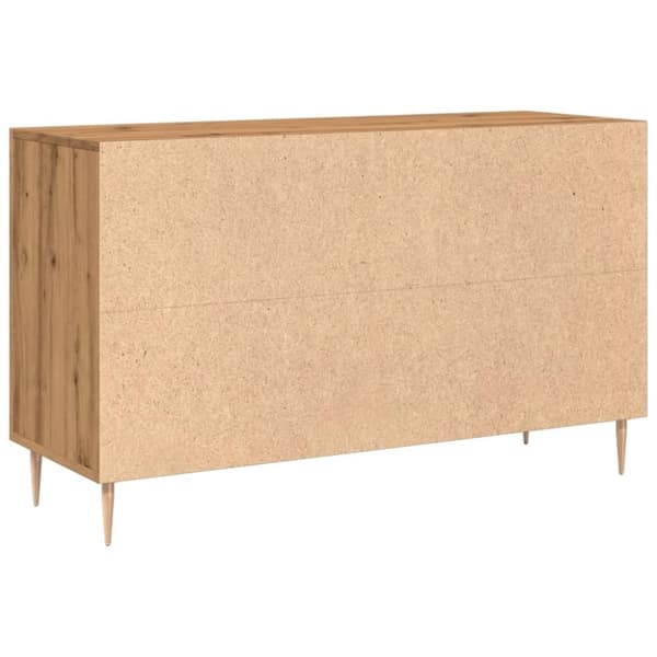 vidaXL Skjenk artisan eik 100x36x60 cm konstruert tre