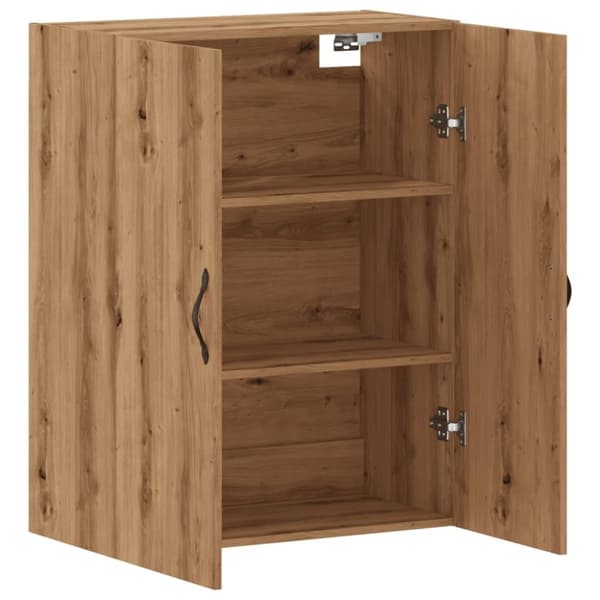 vidaXL vægskab 69,5x34x90 cm konstrueret træ kunsteg