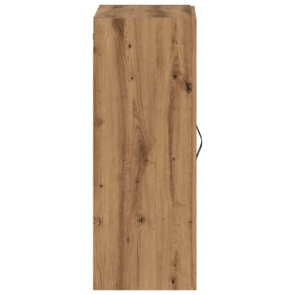 vidaXL vægskab 69,5x34x90 cm konstrueret træ kunsteg