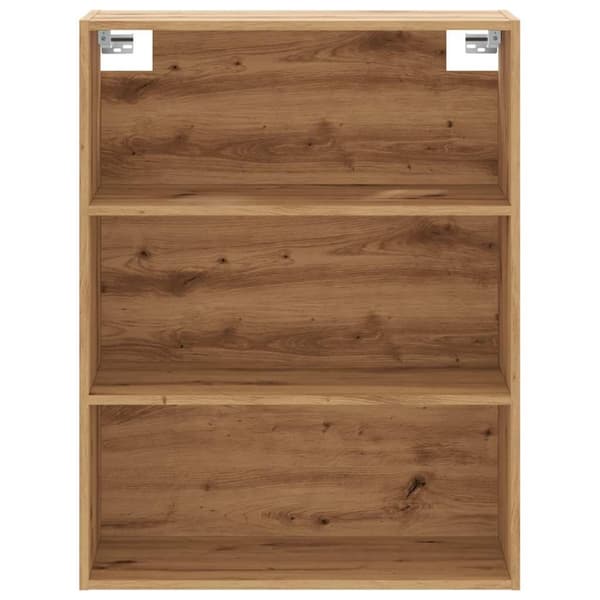 vidaXL Väggskåp artisan ek 69,5x32,5x90 cm