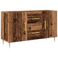 Miniatyrbilde 3 av 11: vidaXL Skjenk gammelt tre 100x36x60 cm konstruert tre