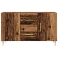 Miniatyrbilde 5 av 11: vidaXL Skjenk gammelt tre 100x36x60 cm konstruert tre